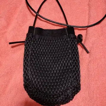 천연 가죽 미니 숄더백/사코슈