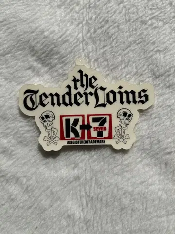 텐더 로인 TENDERLOIN K-7 스티커 블랙