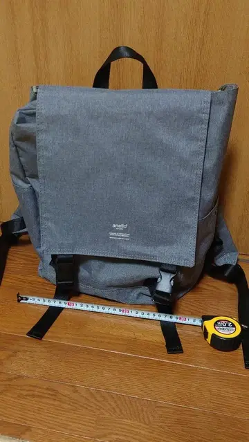 새상품급 anello 그레이 백팩