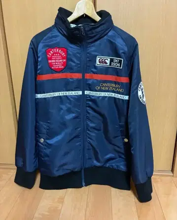 CANTERBURY 네이비 나일론 자켓