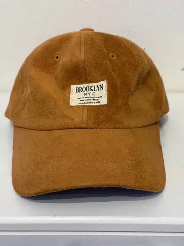 스웨이드 캡 브라운 구제 의류 캐주얼