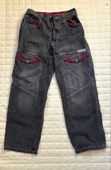 와이드 데님 팬츠 y2k 그런지