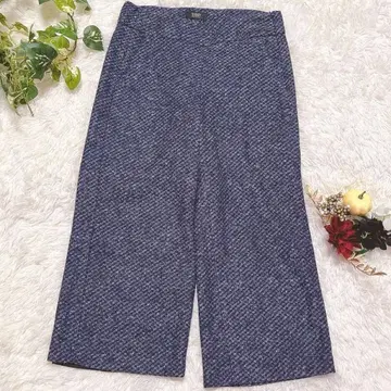 SEVENTY 울 혼방 트위드 팬츠 40 고급 깔끔한 이탈리아제