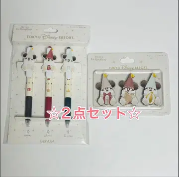 2개 릴린린 마그넷 볼펜 디즈니 크리스마스 2025