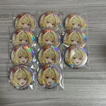 호시카와 사라 overture 캔뱃지 11개