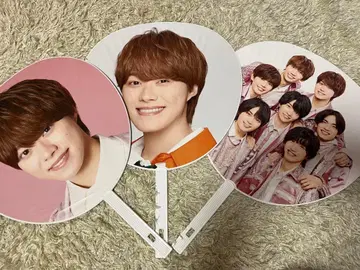 나니와단시 오하시 카즈야 부채 3개 세트