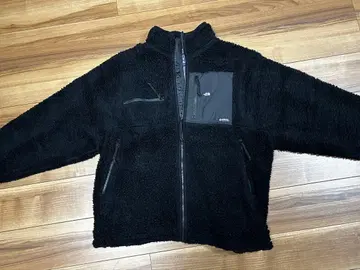 THE NORTH FACE 퍼플 라벨 블랙 보아 자켓 XL
