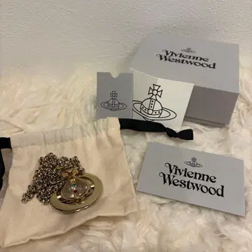 Vivinne Westwood SMALL ORB 목걸이 골드