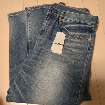 MUJI Labo 와이드 크롭 팬츠