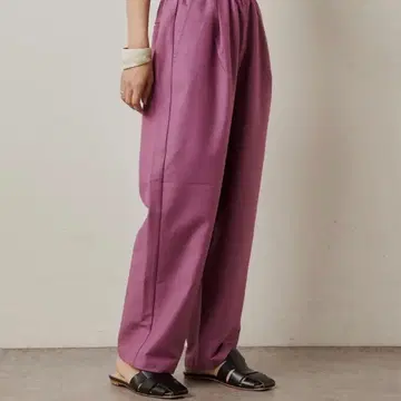 오메카시 omekashi T/R 이지 와이드 팬츠