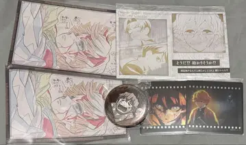 귀멸의 칼날 아가츠마 젠이츠 엽서 메탈릭 캔뱃지 필름