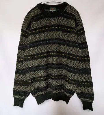 WEEKEND SWINGER 울 니트 다크 그린 3L 구제 의류