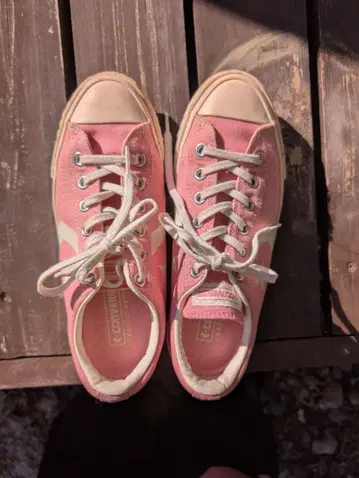 컨버스 skate boarding 스니커즈 핑크