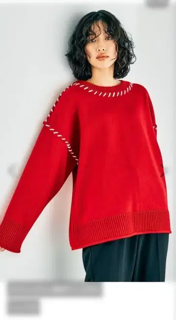 [ 새상품급 ] 렙심 5게이지 핸드스티치 풀오버