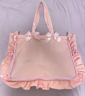 자카마트 이타백 a3 프릴 디자인 캔디 핑크 5주년