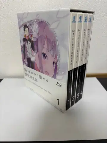 리제로 Blu-ray 1-4권 세트