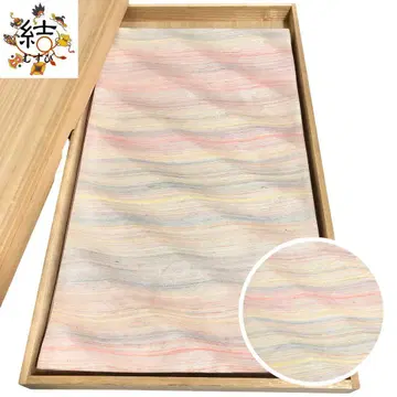 MO-3260 후쿠로 오비  파도 같은 직조 무늬 캐주얼