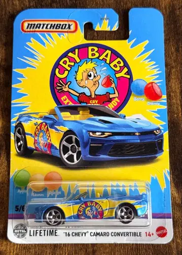 MATCHBOX '16 CHEVY CAMARO CONVERTIBLE