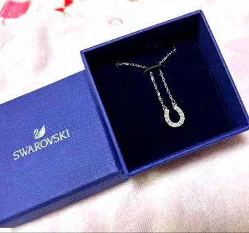 SWAROVSKI 말굽 목걸이