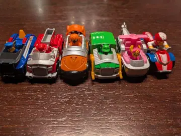 캐릭터 카 6대 세트