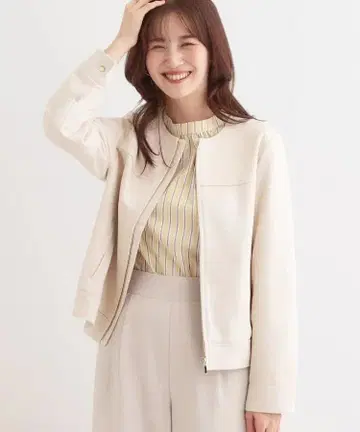 성인 고급스러운 부드러운 스웨이드 느낌 블루종