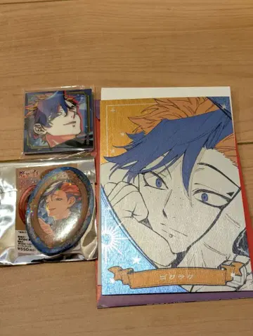 마남의 이치 홀로그램 캔뱃지 아크릴 마그넷 엽서 고쿠라쿠