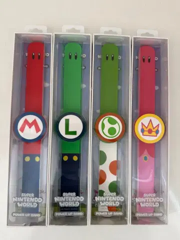 슈퍼 닌텐도 월드 파워업 밴드 4개 세트