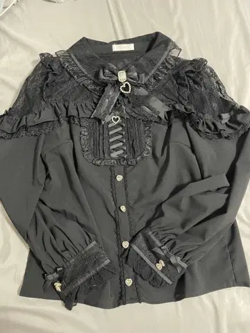 LIZLISA 블라우스 블랙