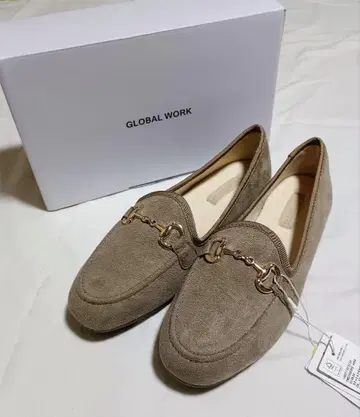 글로벌 워크  기모 비트 로퍼 GLOBAL WORK