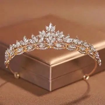 결혼식 브라이덜 티아라 세트