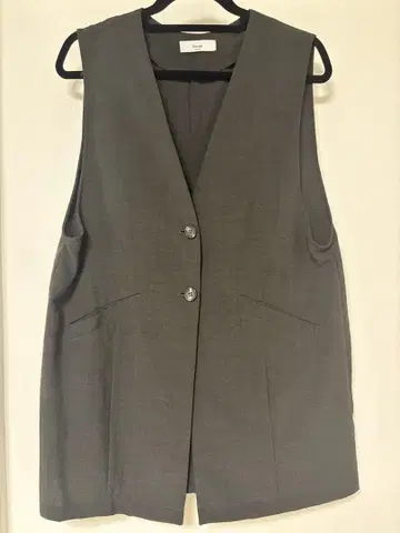 Discoat 테크 린넨 노카라 베스트