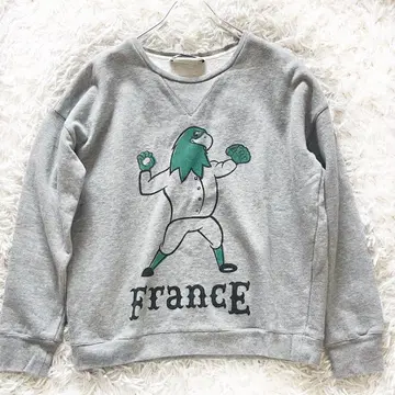 베렝제르 클레어 프랑스 이글 그래픽 맨투맨 프랑스제