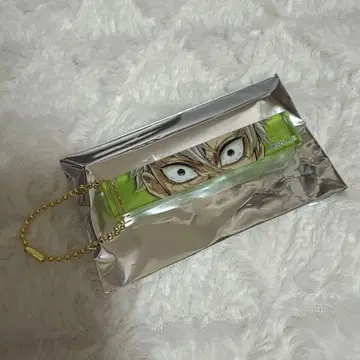 귀멸의 칼날 기둥전 시나즈가와 사네미 블록 키링