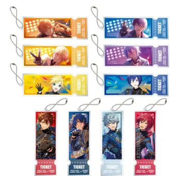 프로세카 x 앙스타 티켓풍 아크릴 키체인 10종 세트