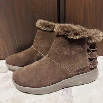 새상품급 SKECHERS 온더고 시티2 어그 부츠 24.5 브라운