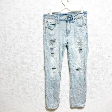 AMERICAN EAGLE AIRFLEX360 데님 캐주얼 데미지