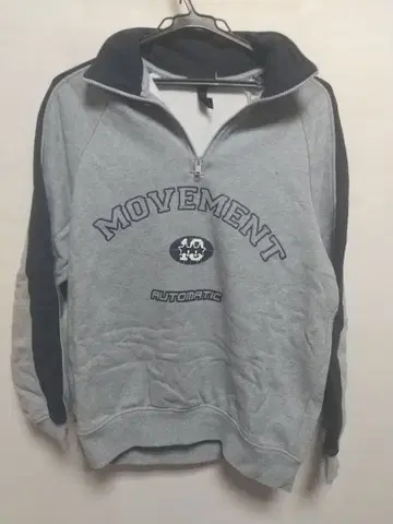 H&M 집업 맨투맨 그레이 네이비