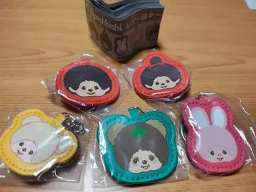 못치치 가죽 느낌 키링 5종 컴플리트 미개봉 새상품