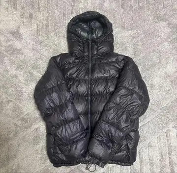 mont-bell 알파인 다운 후드티 블랙