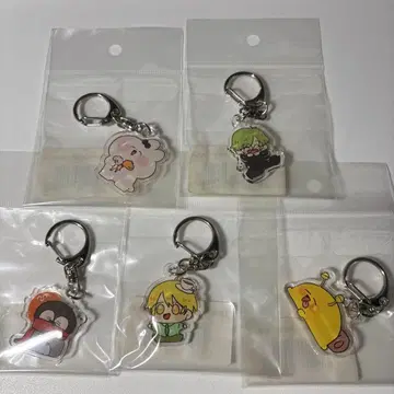 한계 x 빌리지 뱅가드 아크릴 키링 5종