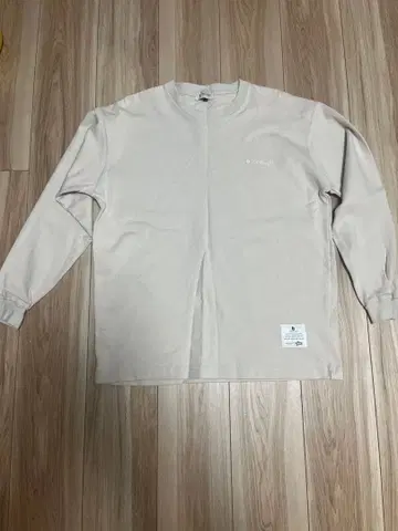 bonap 베이지 긴팔 티셔츠 L 사이즈