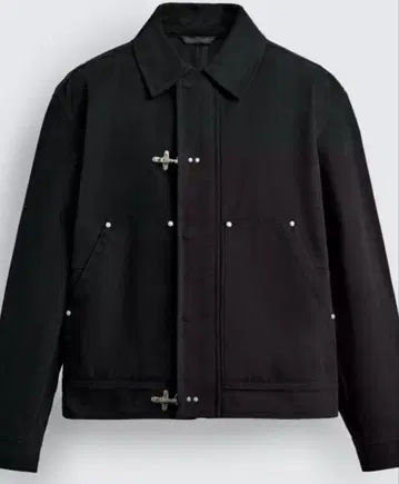 [ 새상품 S ] 릴랙스핏 토글 버튼 자켓 파이어맨 자켓