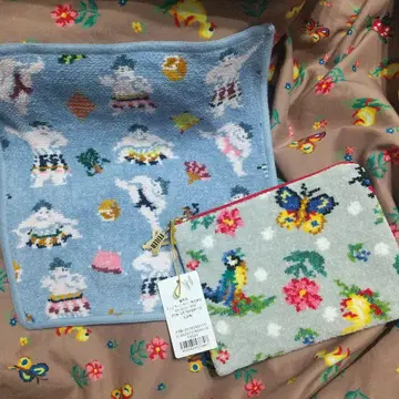 새상품 B급 페이러 하이디 파우치 손수건