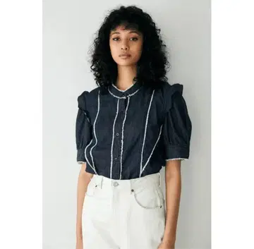 프린지 디자인 반팔 셔츠 3종 세트