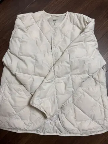 PUFFTECH 퀼팅 자켓 M 화이트