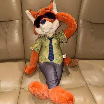 주토피아 초초BIG 봉제 인형 ~닉