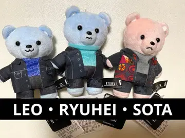 BE:FIRST 곰 봉제 인형 마스코트 3개 세트