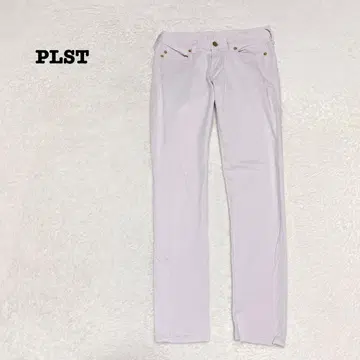 EK3999 [플라스테] 스키니 팬츠 [23] 핑크 스트레치 슬림