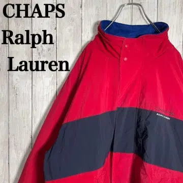 [ 레어 ] 랄프 로렌 자수 로고 나일론 자켓 빅 실루엣 구제 의류
