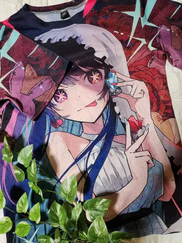 무료배송! 새상품급! 최애의 아이 호시노 아이 캐릭터 T셔츠